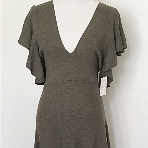 Free People Knit Dress Trendy Drop Front XS&L NWT - Picture 1 of 8